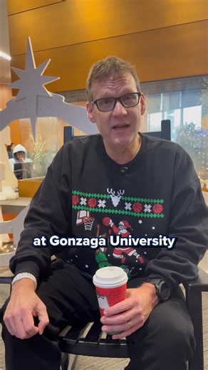Sips of Knowledge with Gonzaga's Christmas Starbuck ☕ 🎄 Dr. Scott Starbuck, from Gonzaga’s online Master’s in Theology and Leadership (MATL) program, offers a glimpse into what students will explore in the MATL program, focusing today on the third and final world of the biblical text: the world in front of the text. Merry Christmas! #theology #leadership #gonzagagraduateprograms | Gonzaga University Graduate Programs