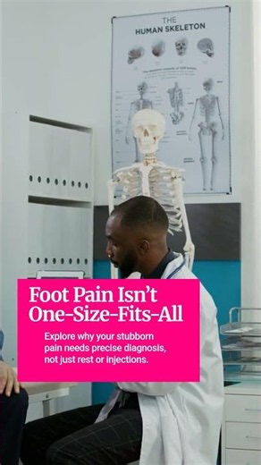 How Podiatrists Choose Foot Pain Treatment