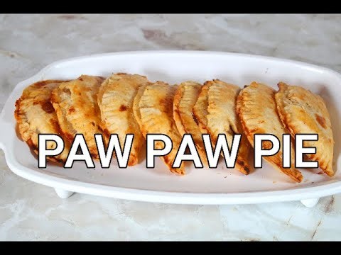 HOW TO MAKE LIBERIAN PAW PAW /PAPAYA PIE