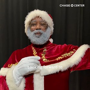 Santa has a message for you 🎁 #NBAXmas | Chase Center