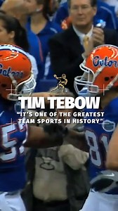 2.7K views · 24 reactions | The 2007 Heisman Trophy winner, The University of Florida’s Tim Tebow, shares how teamwork makes the Heisman dream work.​ #Heisman #MoreThanATrophy | The Heisman Trophy | Facebook
