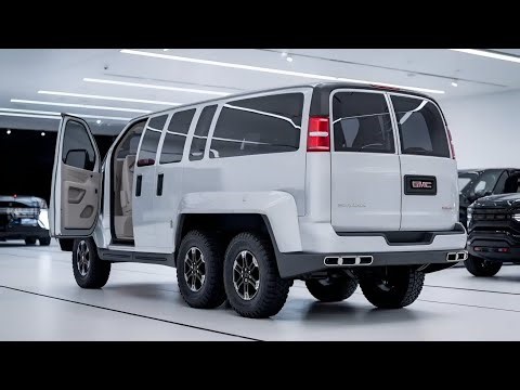 2026 GMC Savana Passenger Van 6x6 Full Review Luxury Power and Space