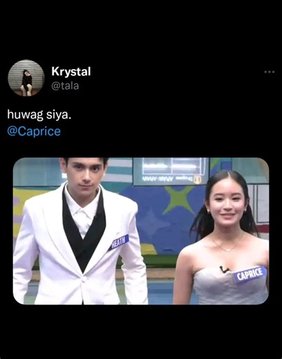 Huwag Siya: Caprice Cayetano's Emotional Ballad