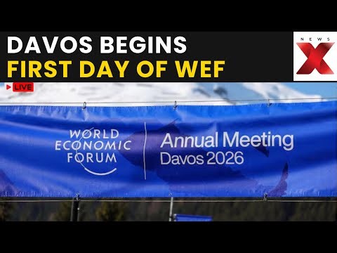 WEF Day 1 LIVE: Davos Wakes Up to Opening Day of WEF as Global Leaders Gather for Key Talks