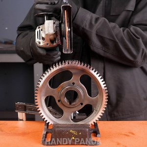 How To Repair Gear Teeth! Thanks for watching! Please be aware that this video is for entertainment purposes only and techniques shown should not be attempted at home! | Handy Panda