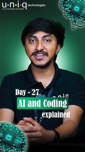 What is AI and Coding / #shorts
