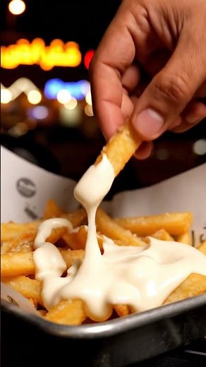 Arabic Fries ASMR | Crispy Saudi-Style Fries with Garlic Toum Sauce Crunch6