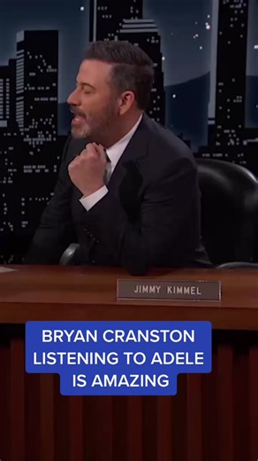 Bryan Cranston's Adele Obsession: A Hilarious Kimmel Moment
