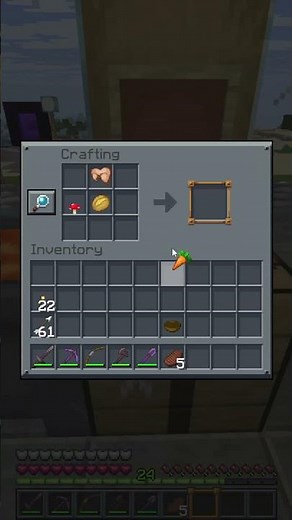 Minecraft Guide: How to craft Rabbit Stew #shorts #minecraft #shortvideo #tutorial #memes #gaming