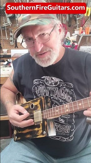 Cigar Box Guitar - Bluesy Slide Riff Lesson