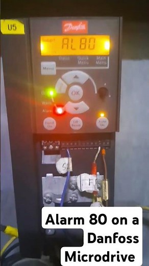 Fix Alarm 80 for Danfoss Microdrive