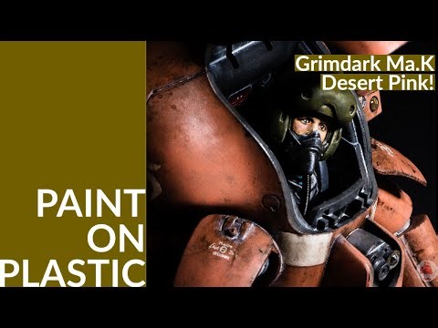 Grimdark Weathering – Maschinen Krieger Desert Pink Nixe by Lincoln Wright