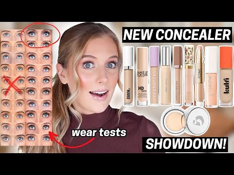 ULTIMATE New Concealer Showdown! I Tried Every New Concealer (With Wear Tests) So You Don't Have To
