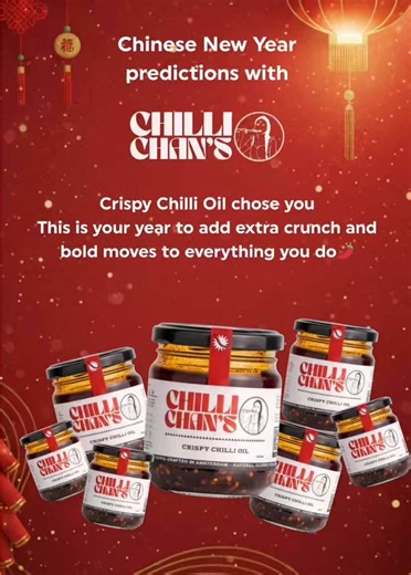 🧧 Lunar New Year Prediction by Chilli Chan’s 🌶️ Press to pause to reveal your 2026 flavour energy🙏 Which product chose you? 👀✨