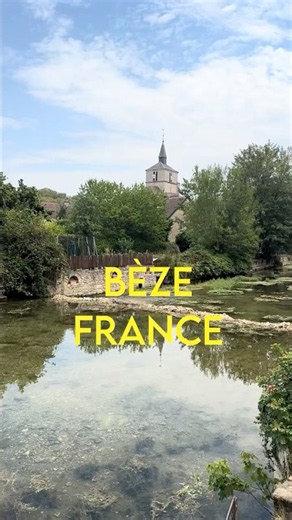 Bèze, Côte-D’Or Region. Beautiful French Village. Near Dijon France.
