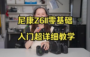 尼康Z6II零基础入门超详细教学，4个板块搞定就能拍！_哔哩哔哩_bilibili