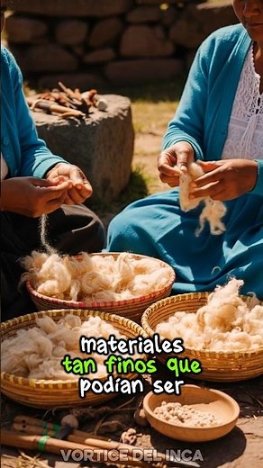 How the Incas made their clothes ✨📜 #foryou #historicalcuriosities #fyp #history