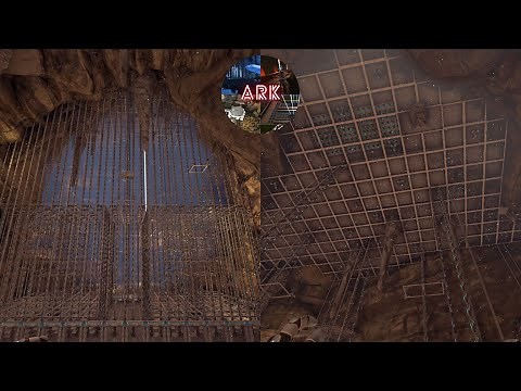 Ark | How to Build The Center Redwood Cave | Base Tour | 2023