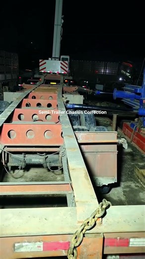 Semi Trailer Chassis Correction