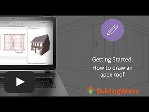 Getting Started: How to draw an apex roof
