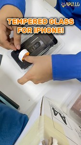 Tempered Glass / Screen Protector for iPhone Automatic Alignment Auto-Dust Removal Kit #iPhone #ScreenProtector #TemperedGlass | Apollo Μουσικη | Facebook