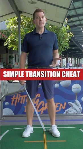 The 'Cheat Code' That Instantly Improves Your Golf Swing Transition #golf #golfer #golfswing
