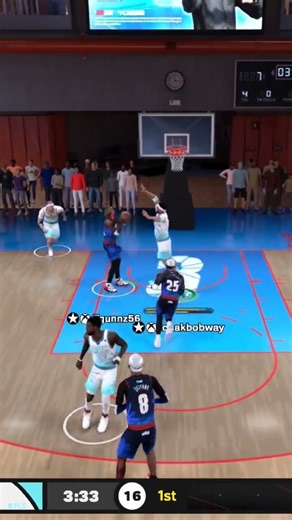 Snatch Block With PG NBA2K26 REC #nba2k #block #basketball #nba2kgameplay #recball