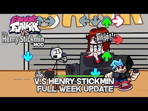 Friday Night Funkin Mod Showcase V.S Henry Stickmin (Full Week Update)