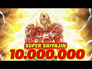 GOKU SUPER SAIYAJIN 10,000,000