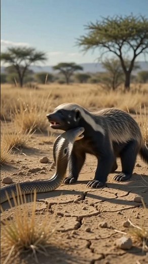 Duniya Ka Sabse Nidar Jaanwar 😱 | Honey Badger vs Lion | Most Fearless Animal in the World