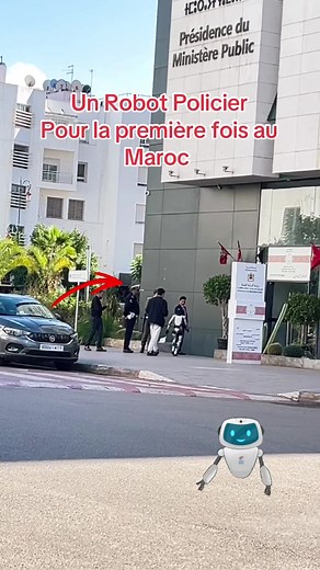 Un Robot Policier Innovant au Maroc