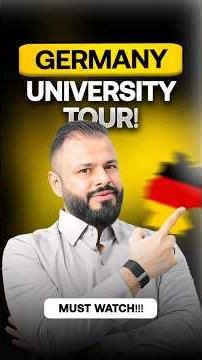 We're Visiting Germany's TOP Universities! TUM, KIT, RWTH & More