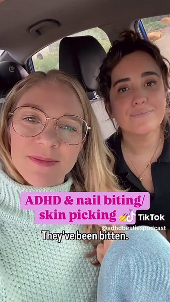 ADHD PSA: Embracing Nail Biting and Self-Care