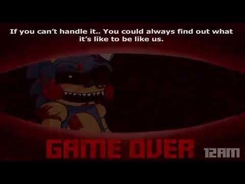 toymare all voices lines fnas maniac mania game over v1.3