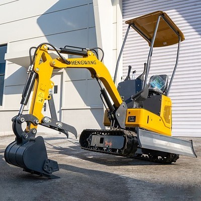 Brand new 1-ton mini excavator, gasoline-powered, EPA-certified engine | eBay