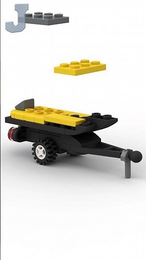 LEGO Jet Ski With Trailer Speed Build #letsbuildlego