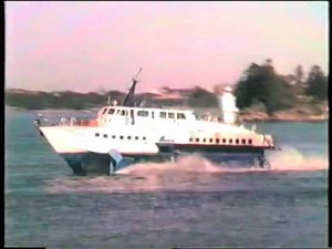 Manly IV Hydrofoil Manly To Sydney 1988