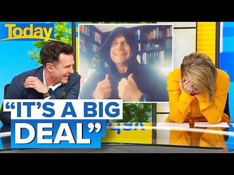Aussie host’s hilarious blind reaction to Sex/Life Netflix scene | Today Show Australia