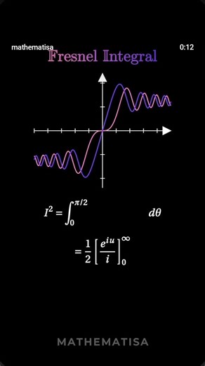 Only Advanced Students Know This Integral⚠️Fresnel Integral | Advanced Calculus Trick #jeemaths #jee