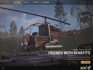 腐蚀Rust 新菜单页面 展示