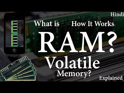 [hindi] What is RAM | What is Volatile memory | How RAM works | Explained.