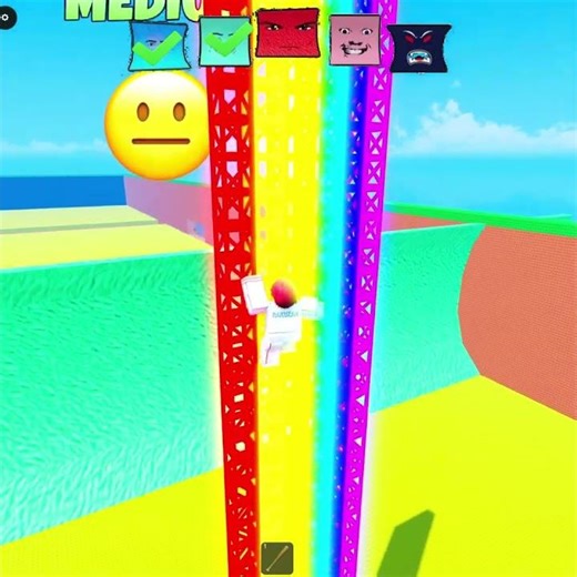 Rainbows Obby VS Tsunami 🌊#roblox