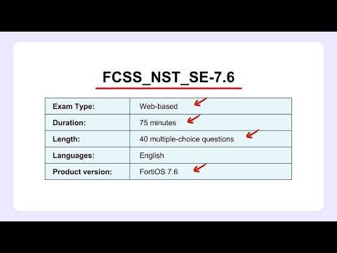 FCSS_NST_SE-7.6 Practice Exam | Pass the FCSS - Network Security 7.6 Support Engineer Exam