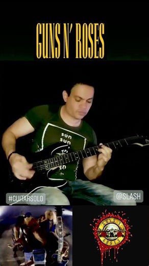 🎸 Solo de Garden of Eden #GunsNRoses #ShortsGuitarra #GardenOfEden