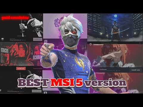The most powerful version of the MSI 5 emulator for Free Fire!!