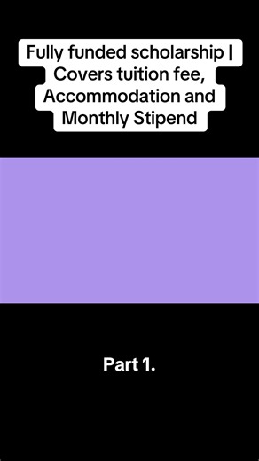 Fully Funded UK Scholarship for International Students