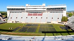 22K views · 743 reactions | 5,040 chairs and one big commencement stage later, Lane Stadium is finally ready for the Spring 2022 University Commencement Ceremony  | Virginia Tech | Facebook