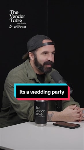 You can call them whatever you want… but if you want group photos and individual photos, they will be considered a “wedding party”, especially to your photographer. We chat all about it in EP136 (link in bio) @Michael Cassara @Lauren O’Brien #thevendortable #weddingphotography #weddingplanning