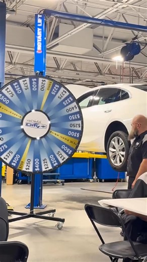 1.3K views · 33 reactions | Introducing the New Spinning Wheel! With this new wheel, even John Boyd can score some cash!  | Rick Hendrick City Chevrolet | Facebook