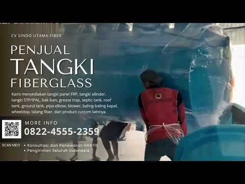 HP/WA 0822-4555-2359, BERGARANSI! Supplier Tangki Fiberglass FRP MBG 3000 Liter Sabang Aceh